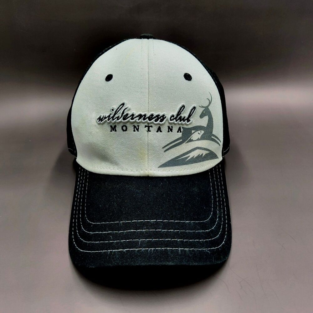 Wilderness Club Montana Golf SnapBack Adjustable Logo Hat Cap